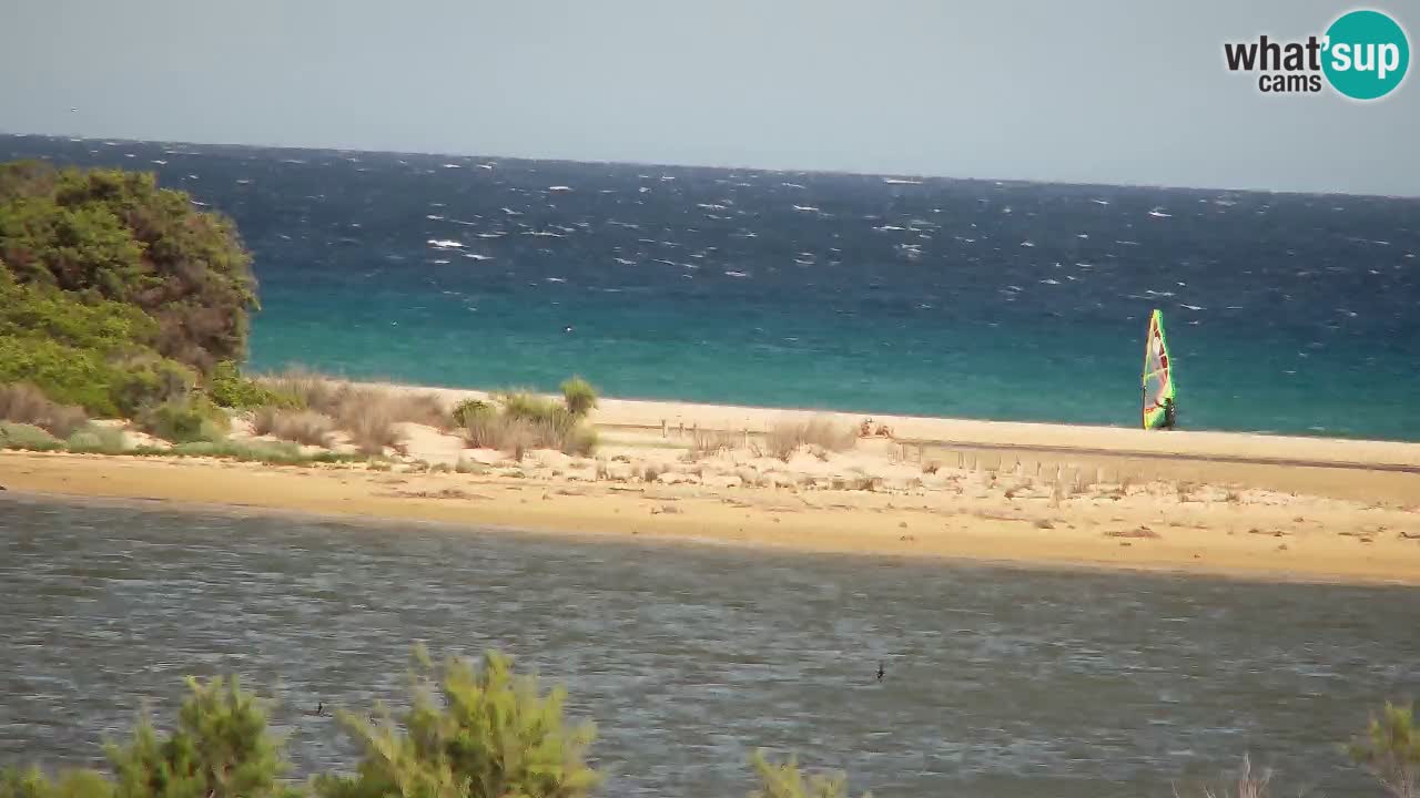 Webcam Chia – Live View of Su Giudeu Beach