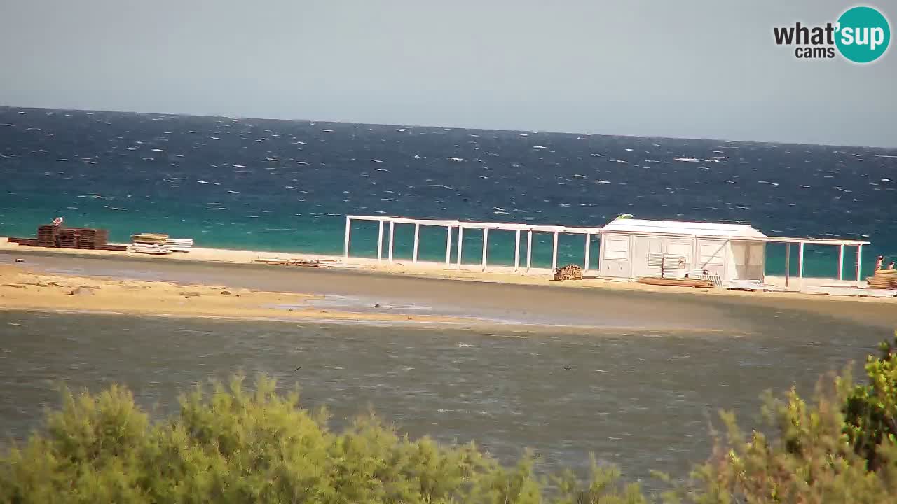 Webcam Chia – Vista en directo de la playa Su Giudeu