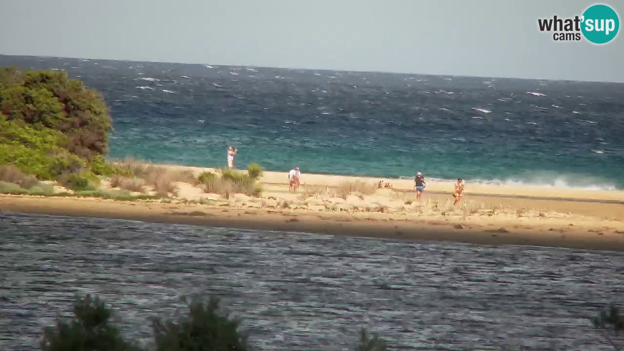 Webcam Chia – Live View of Su Giudeu Beach
