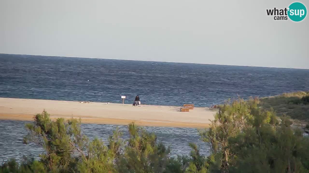 Spletna kamera Chia – Pogled v živo na plažo Su Giudeu