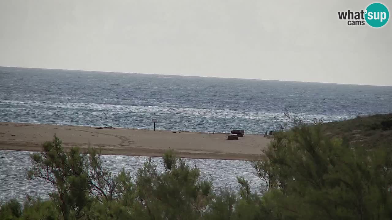 Web kamera Chia – Pogled uživo na plažu Su Giudeu