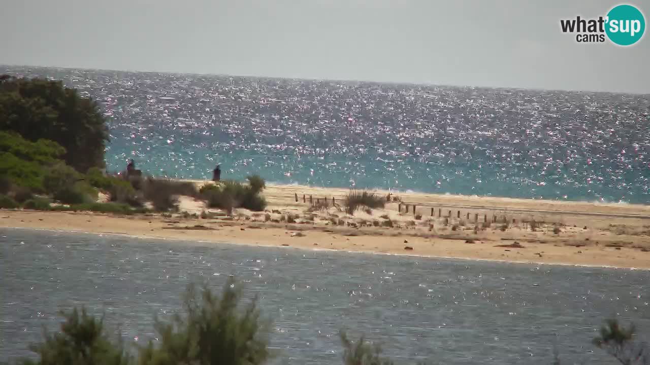 Webcam Chia – Vista en directo de la playa Su Giudeu