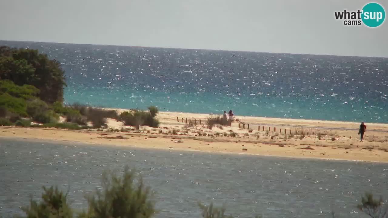 Webcam Chia – Spiaggia Su Giudeu in diretta