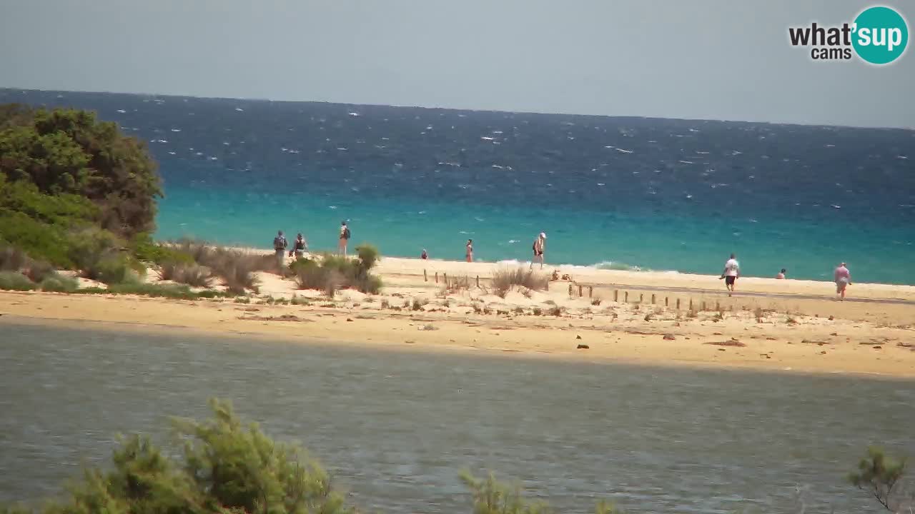 Webcam Chia – Spiaggia Su Giudeu in diretta