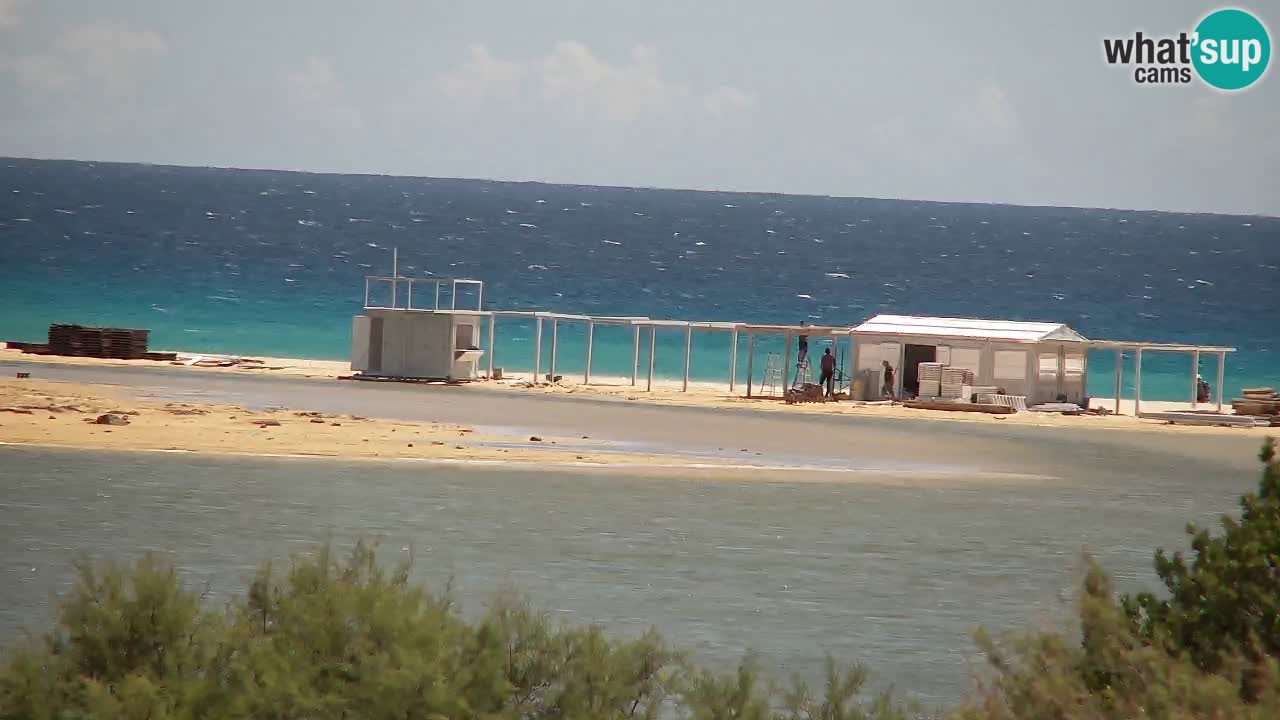 Webcam Chia – Vue en direct de la plage Su Giudeu
