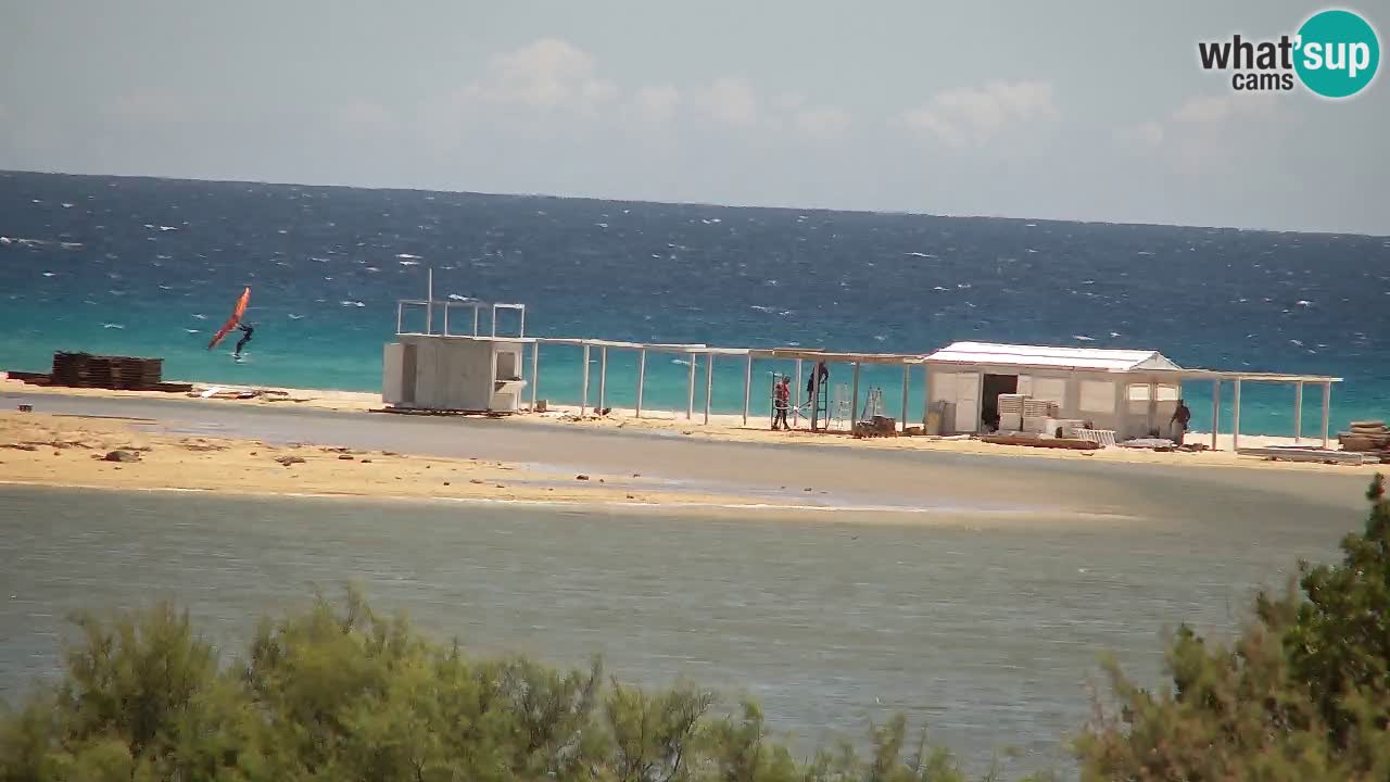 Webcam Chia – Vue en direct de la plage Su Giudeu