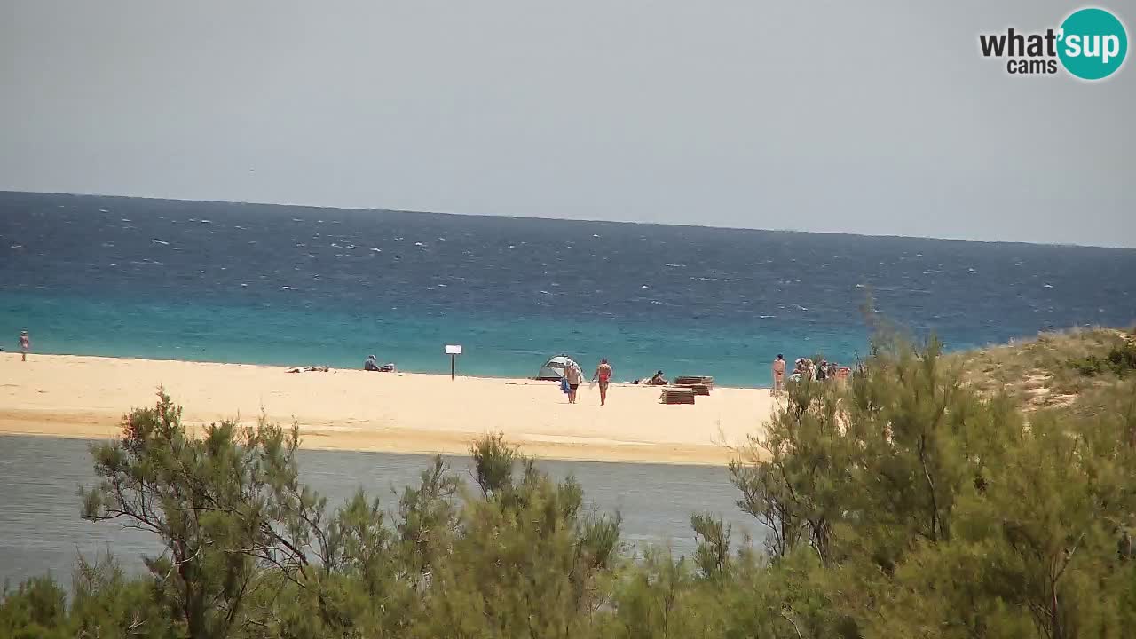 Webcam Chia – Vue en direct de la plage Su Giudeu
