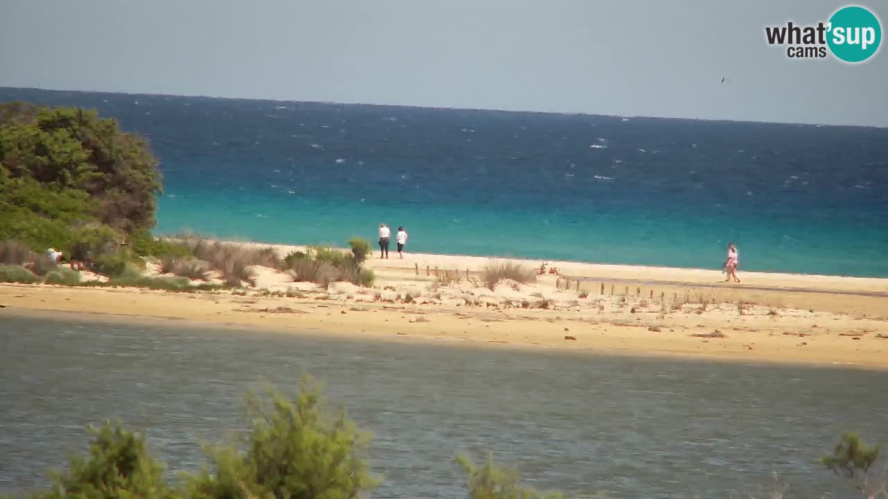 Webcam Chia – Vista en directo de la playa Su Giudeu