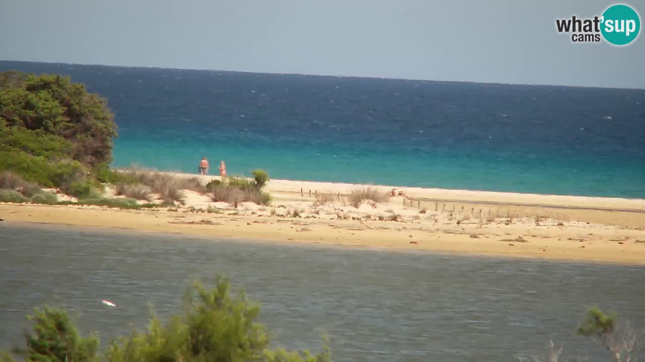 Webcam Chia – Spiaggia Su Giudeu in diretta
