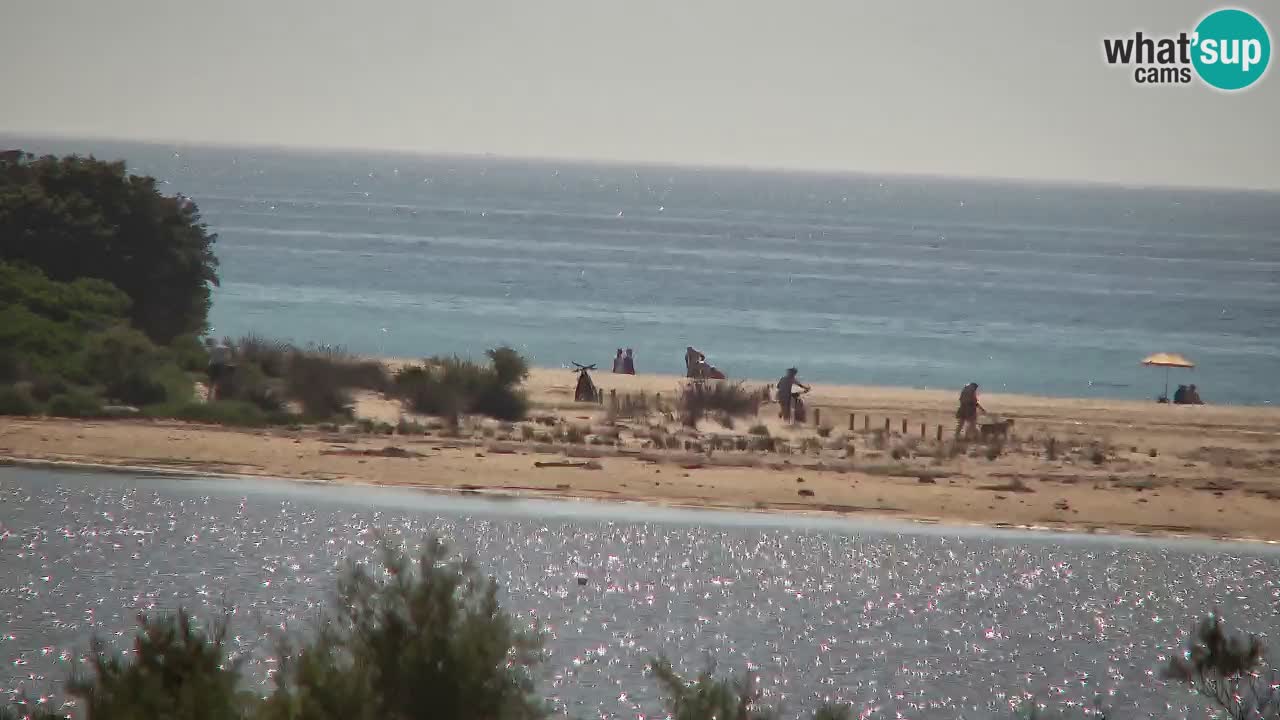 Webcam Chia – Spiaggia Su Giudeu in diretta