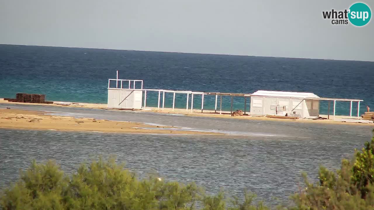Webcam Chia – Vue en direct de la plage Su Giudeu