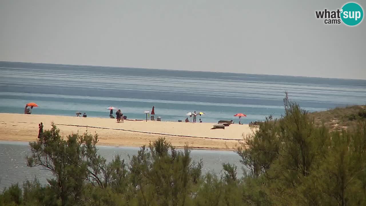 Spletna kamera Chia – Pogled v živo na plažo Su Giudeu