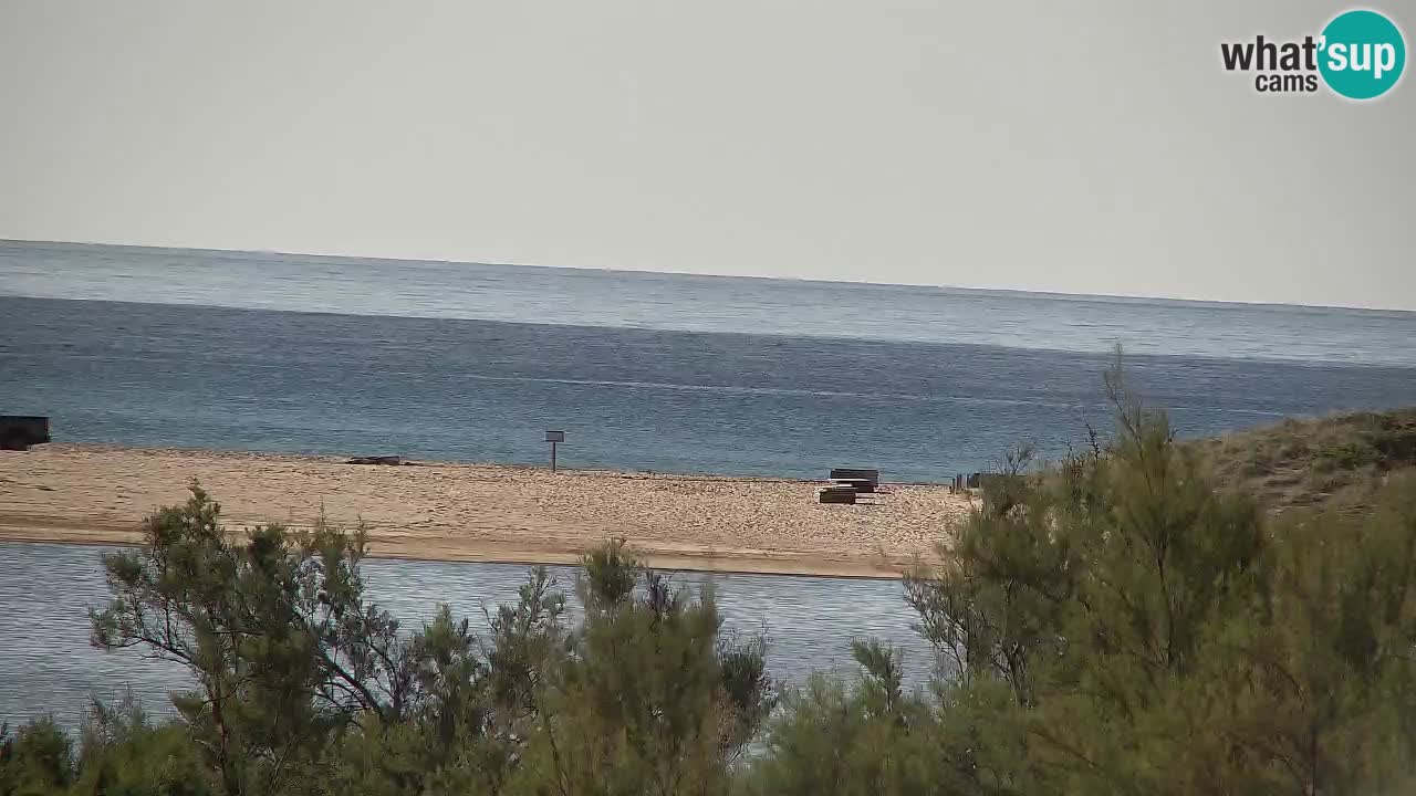Web kamera Chia – Pogled uživo na plažu Su Giudeu
