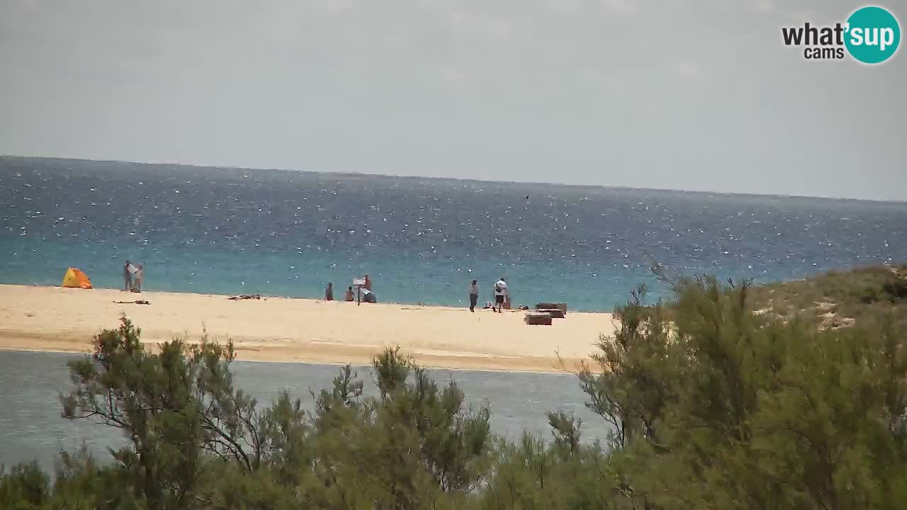 Webcam Chia – Spiaggia Su Giudeu in diretta