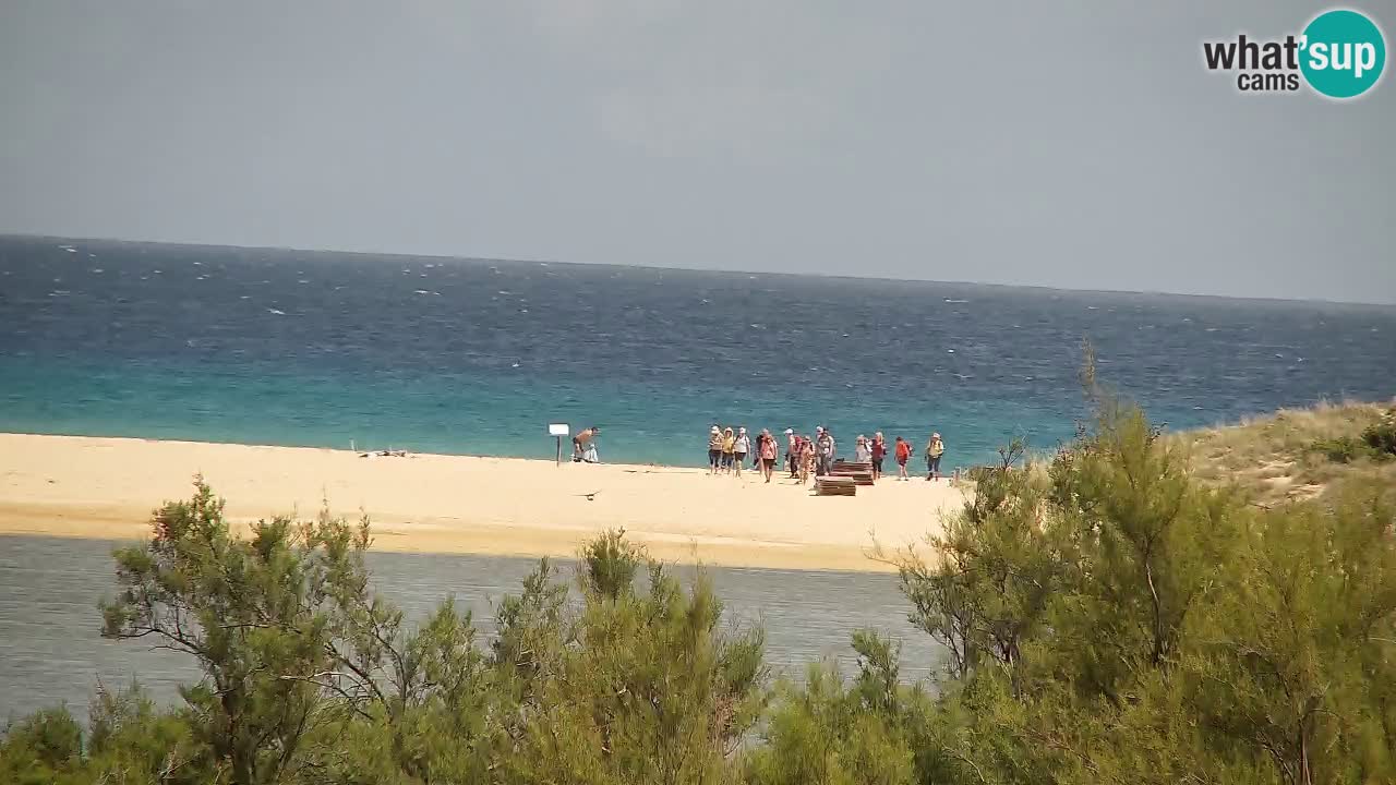 Webcam Chia – Vue en direct de la plage Su Giudeu