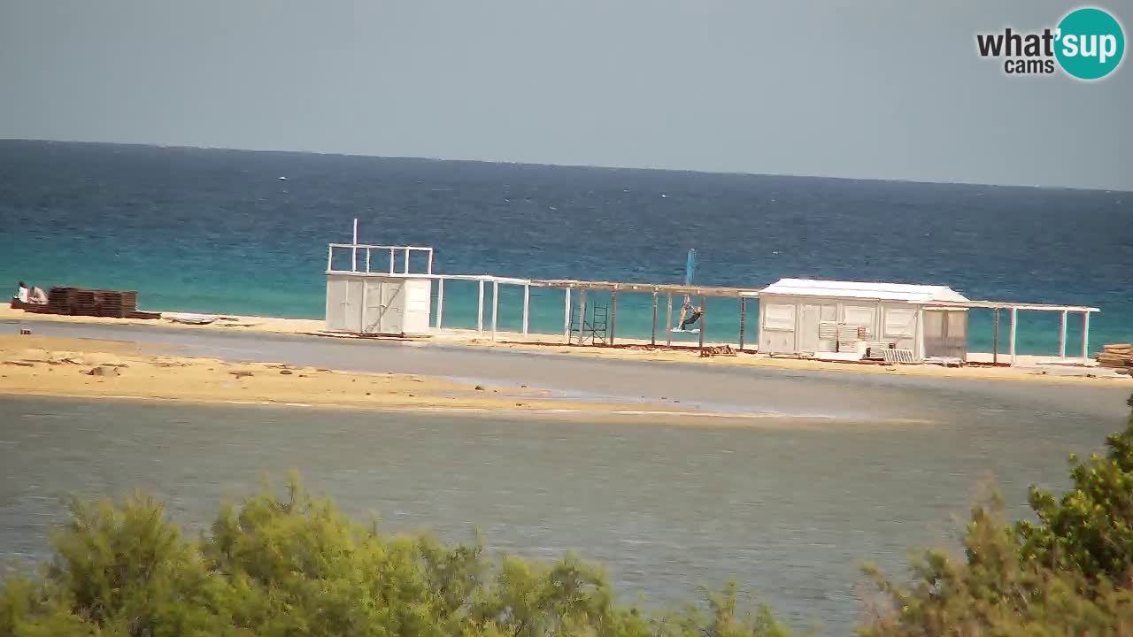 Webcam Chia – Vue en direct de la plage Su Giudeu