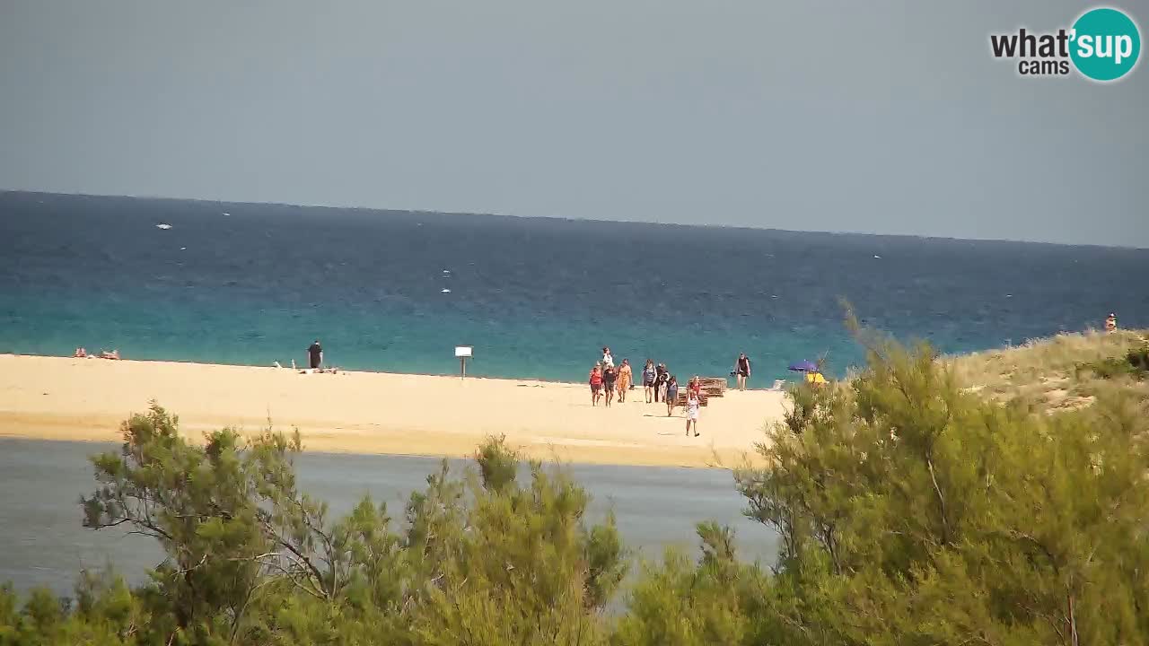 Webcam Chia – Vue en direct de la plage Su Giudeu