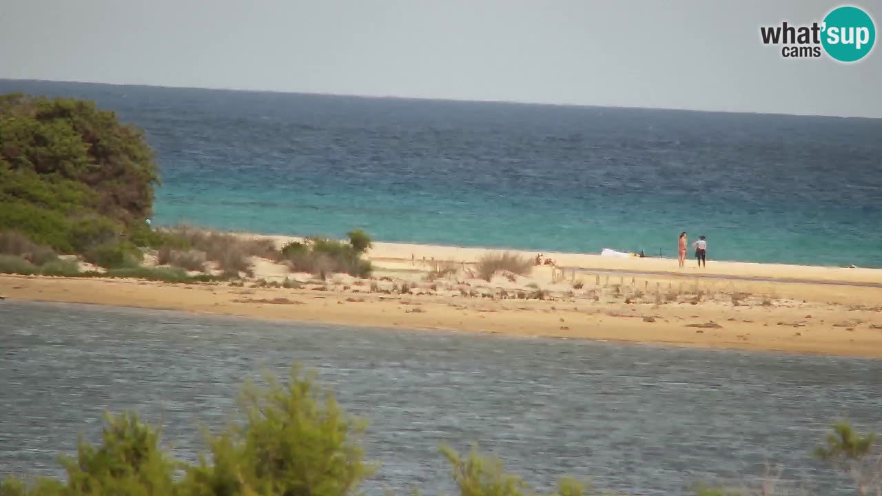 Web kamera Chia – Pogled uživo na plažu Su Giudeu