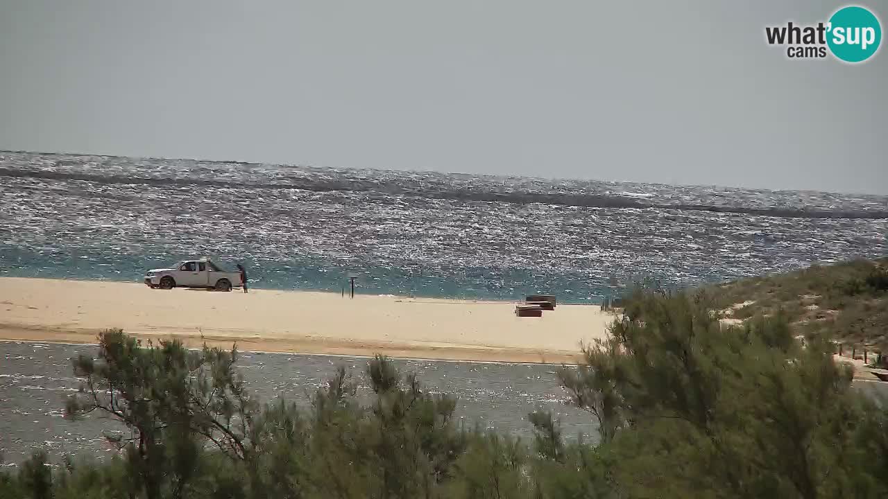 Webcam Chia – Vista en directo de la playa Su Giudeu