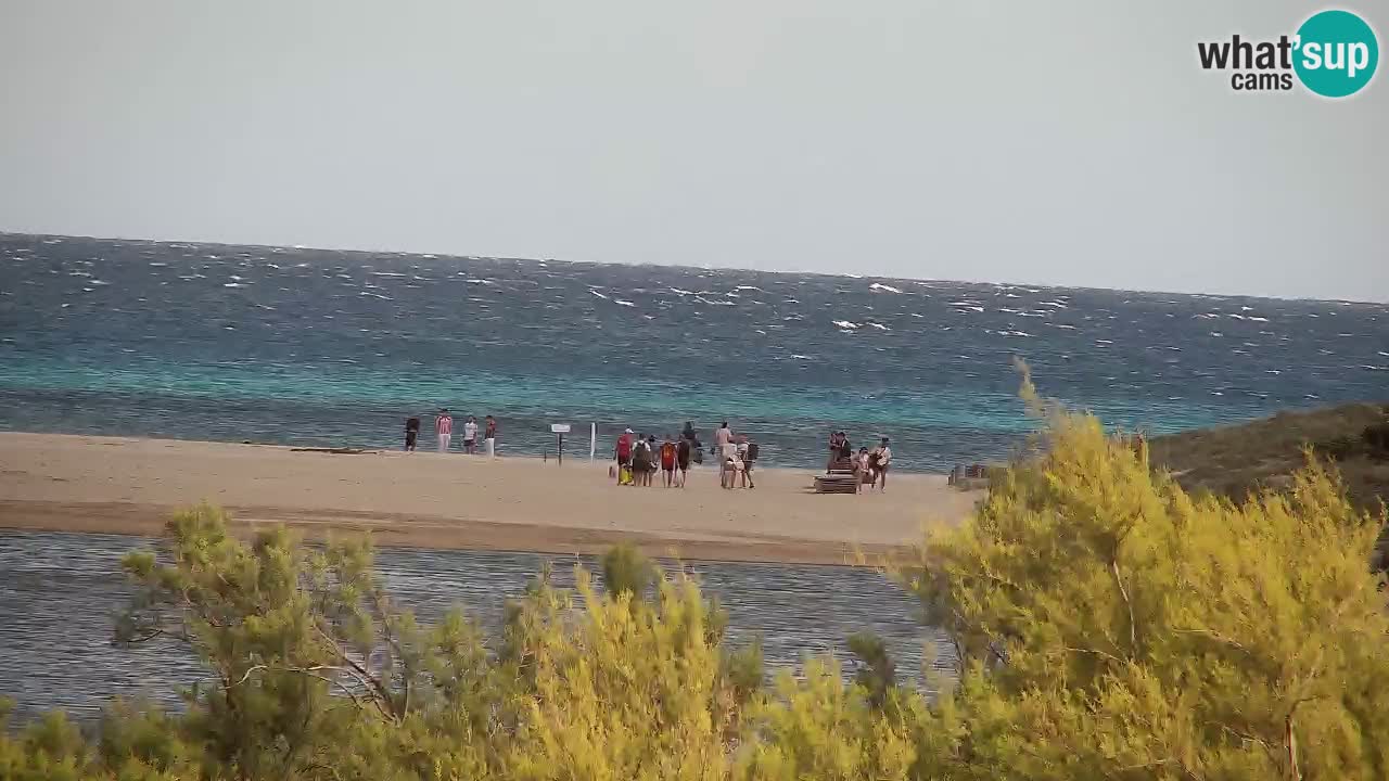 Webcam Chia – Vista en directo de la playa Su Giudeu