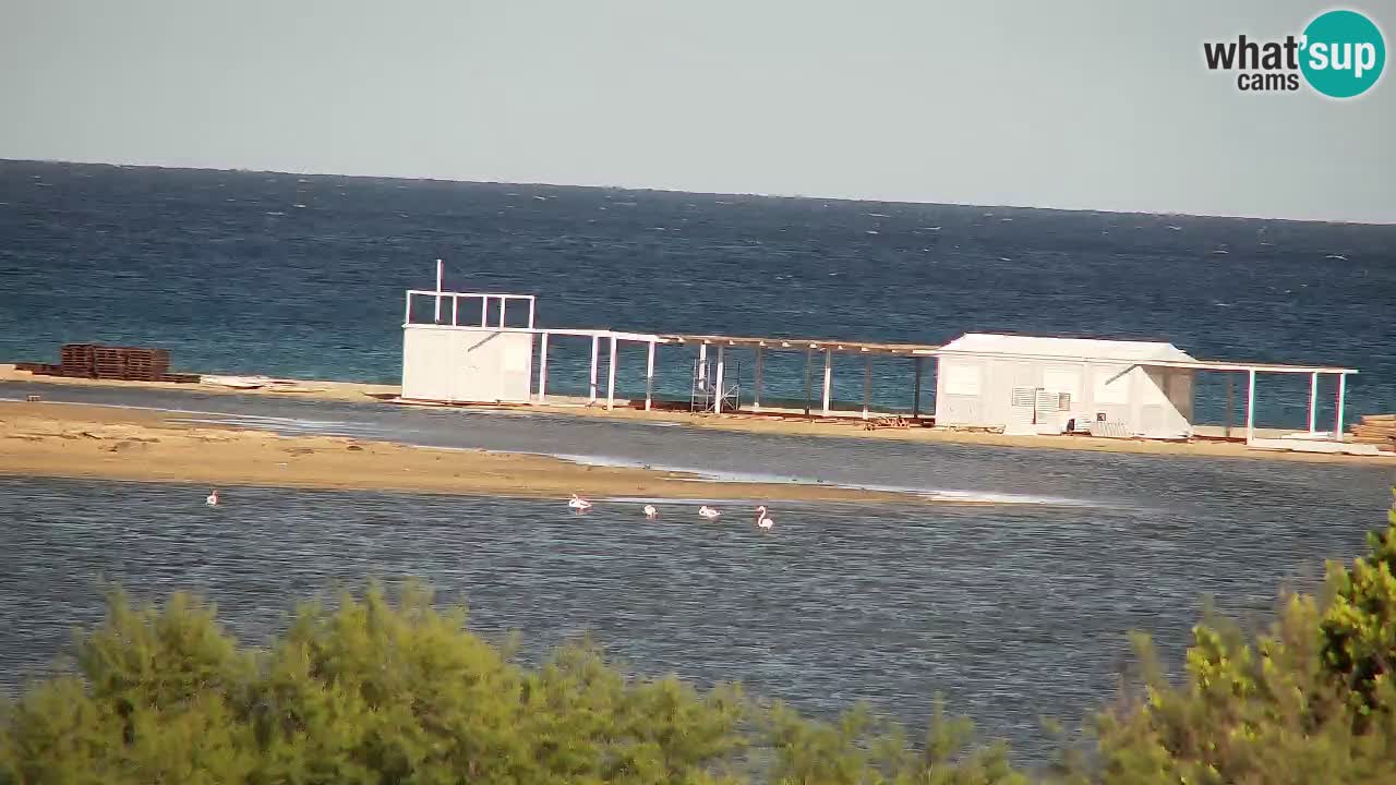 Spletna kamera Chia – Pogled v živo na plažo Su Giudeu