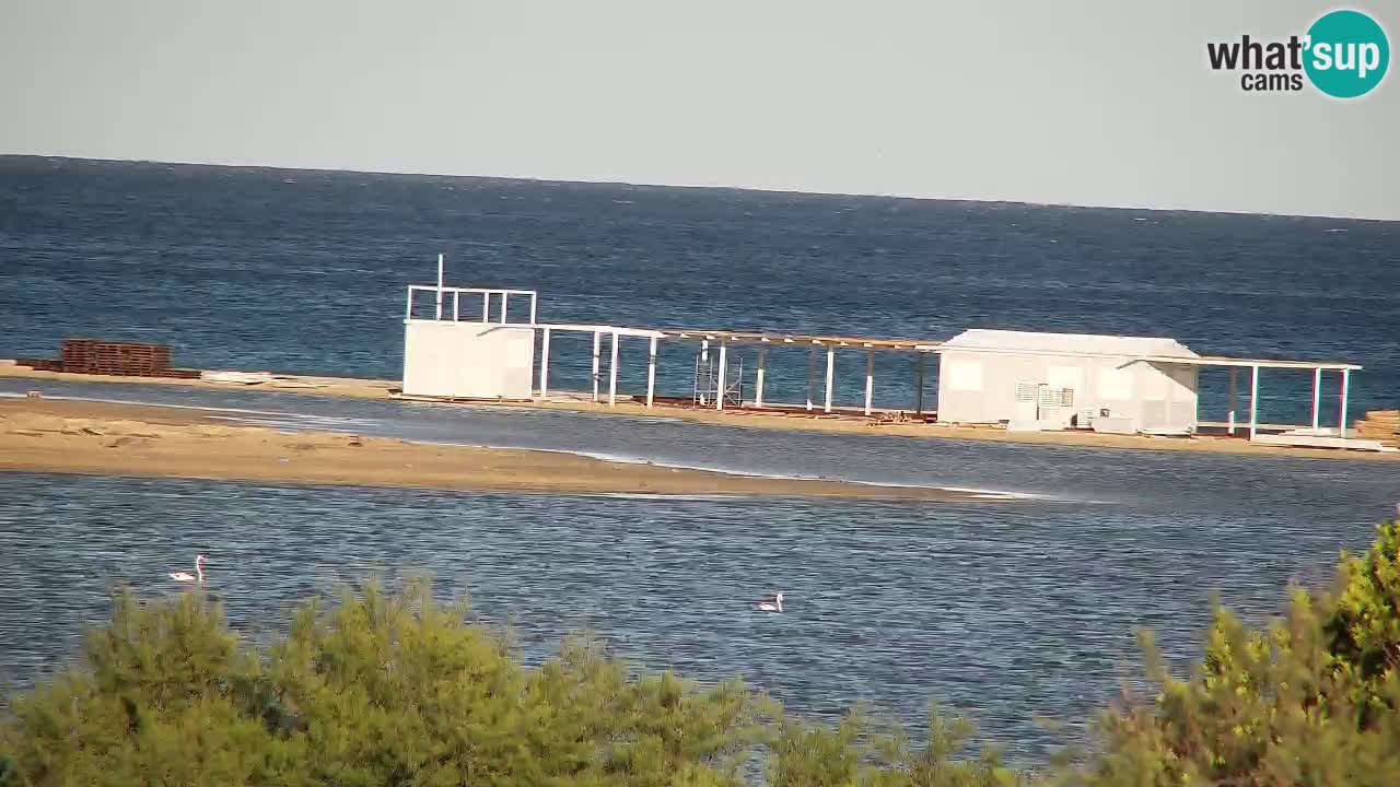 Webcam Chia – Vue en direct de la plage Su Giudeu