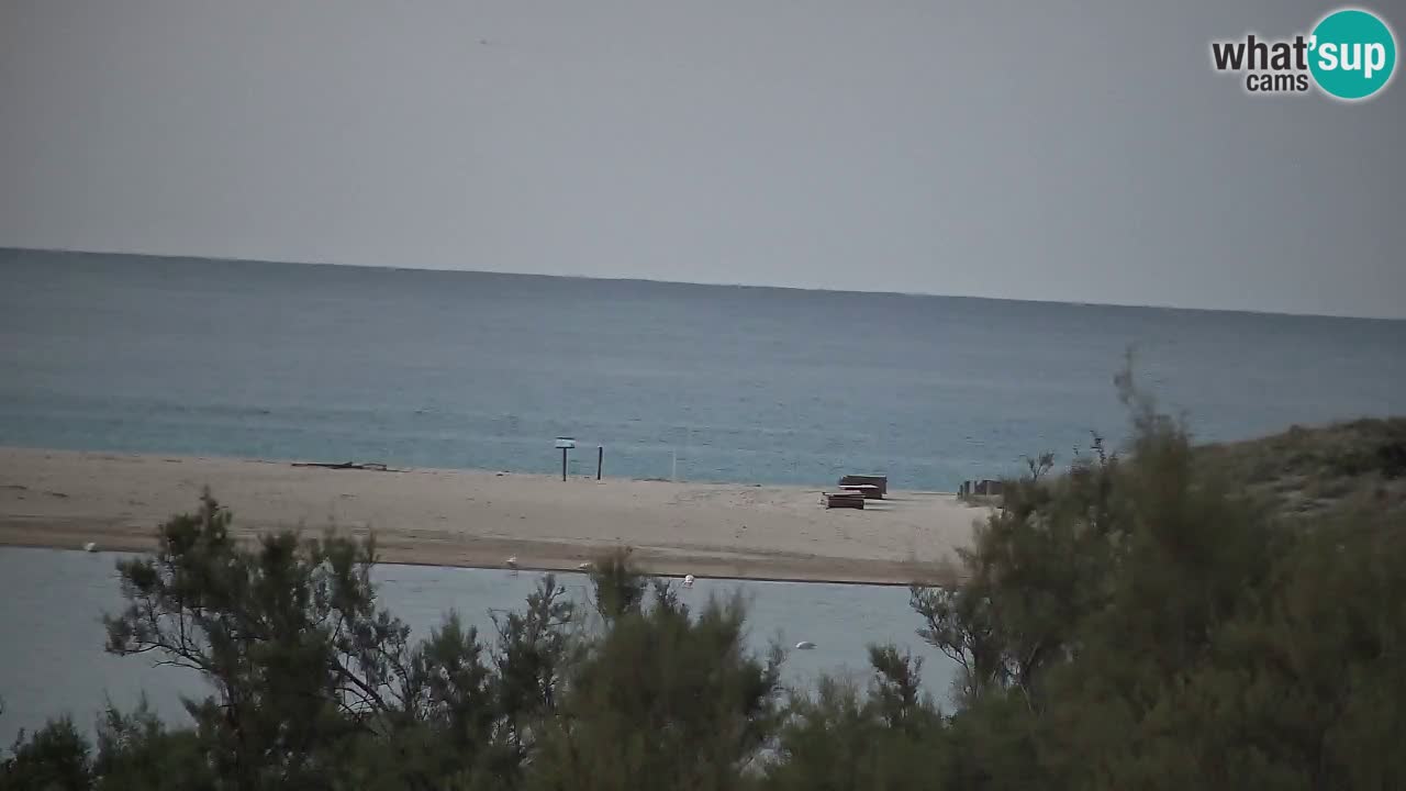 Webcam Chia – Vista en directo de la playa Su Giudeu