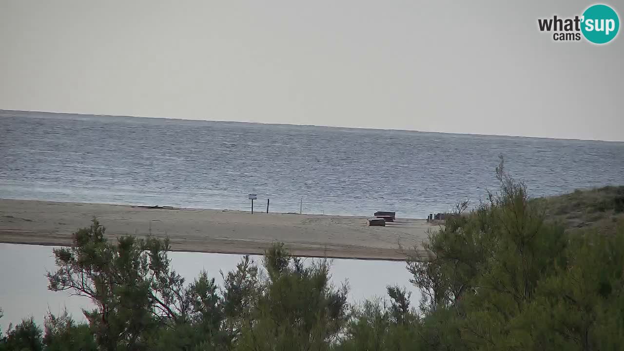 Webcam Chia – Vue en direct de la plage Su Giudeu