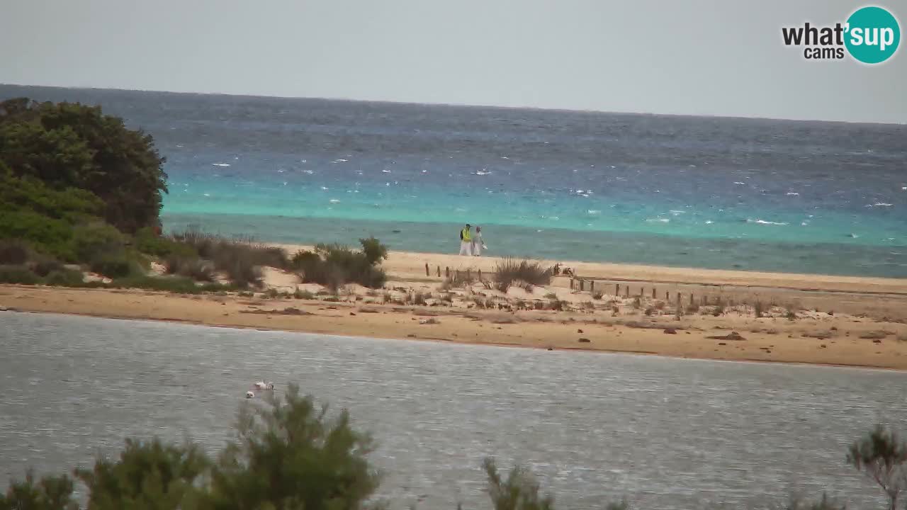 Webcam Chia – Spiaggia Su Giudeu in diretta