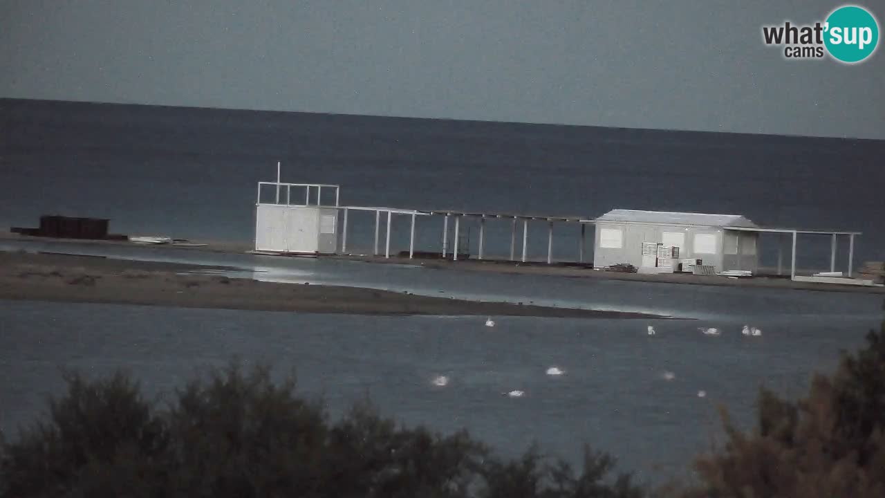 Spletna kamera Chia – Pogled v živo na plažo Su Giudeu