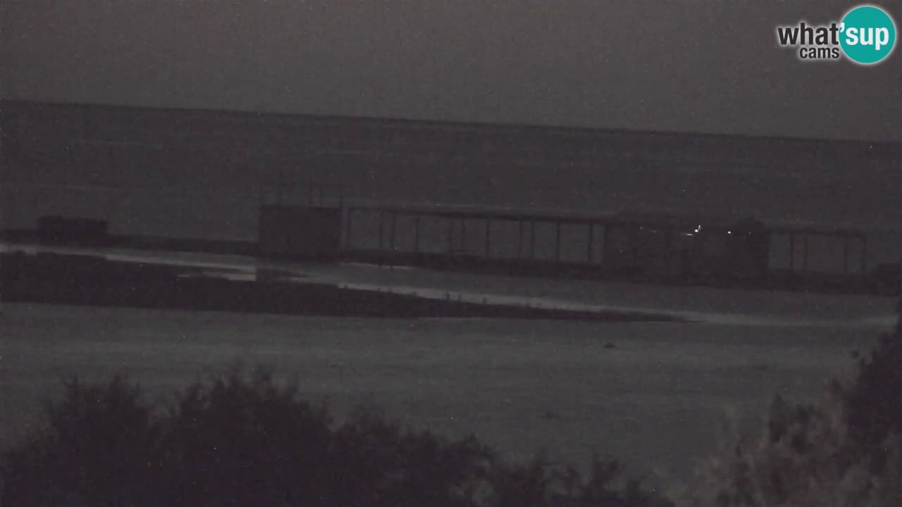 Webcam Chia – Vista en directo de la playa Su Giudeu