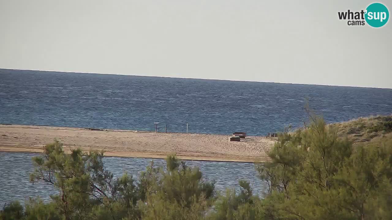 Spletna kamera Chia – Pogled v živo na plažo Su Giudeu