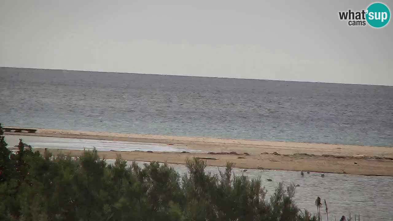 Webcam Chia – Vue en direct de la plage Su Giudeu