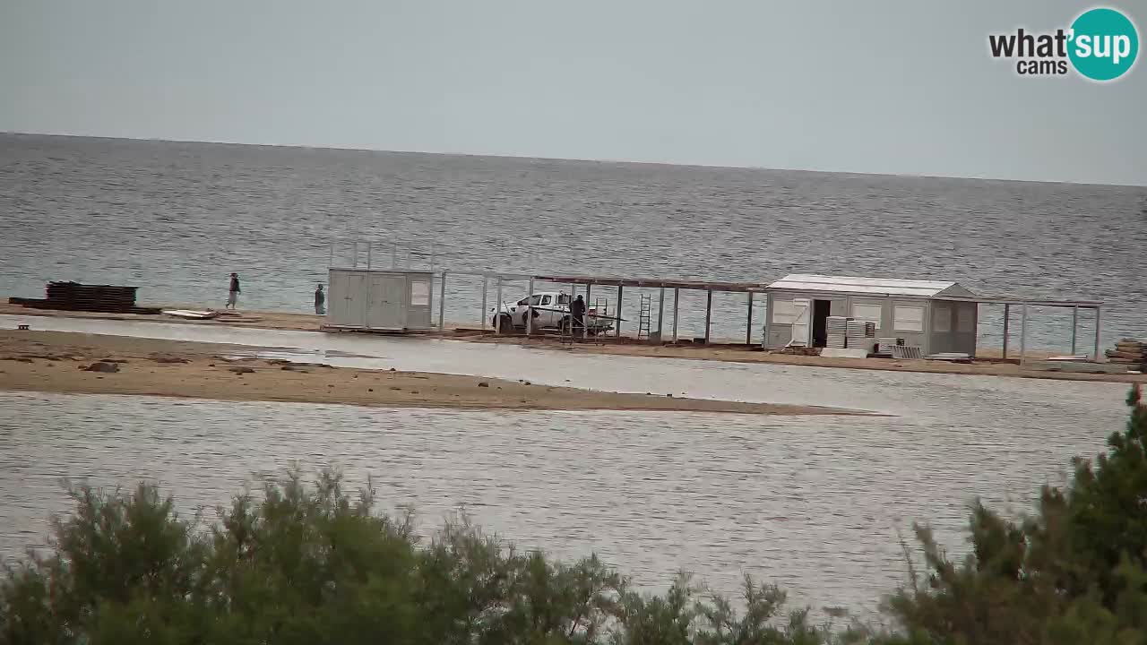 Webcam Chia – Vue en direct de la plage Su Giudeu
