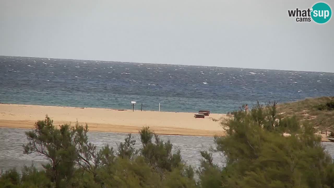 Webcam Chia – Vista en directo de la playa Su Giudeu