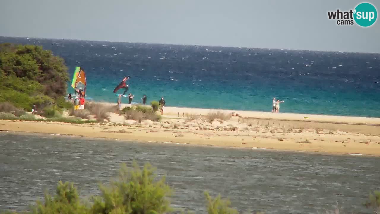 Webcam Chia – Live View of Su Giudeu Beach