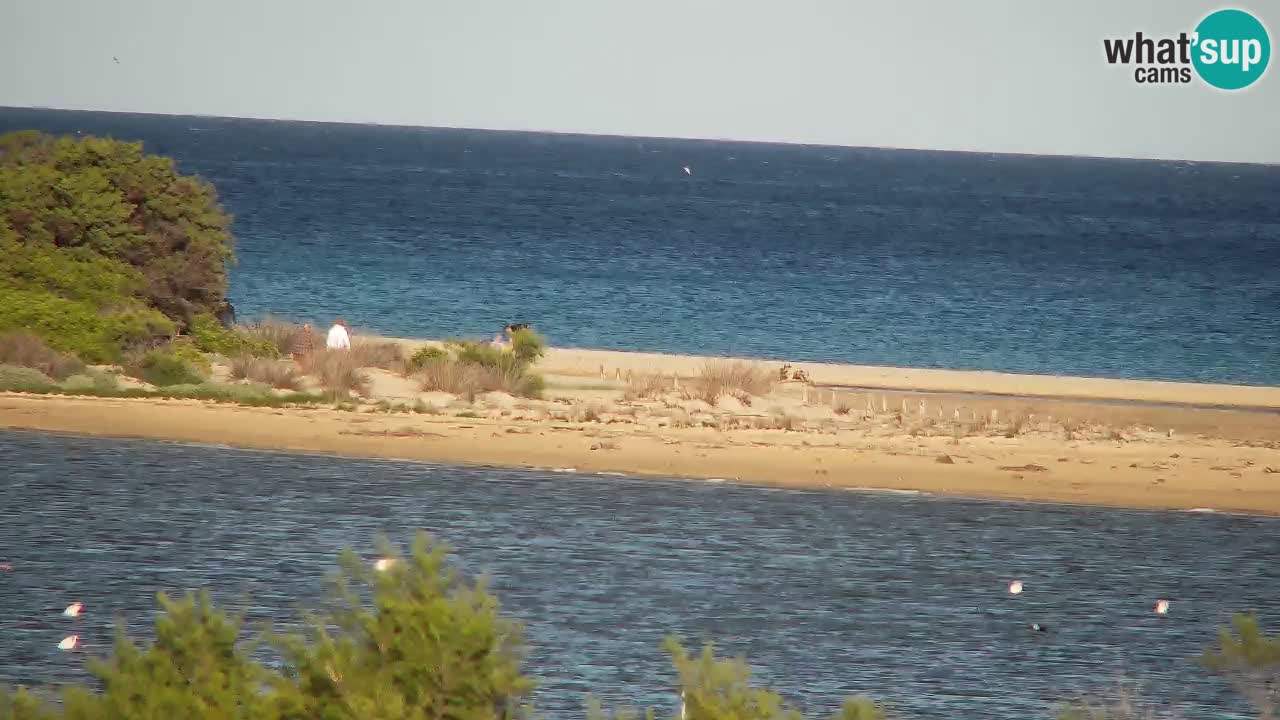 Webcam Chia – Spiaggia Su Giudeu in diretta