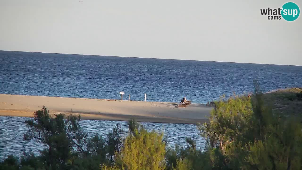 Webcam Chia – Vista en directo de la playa Su Giudeu