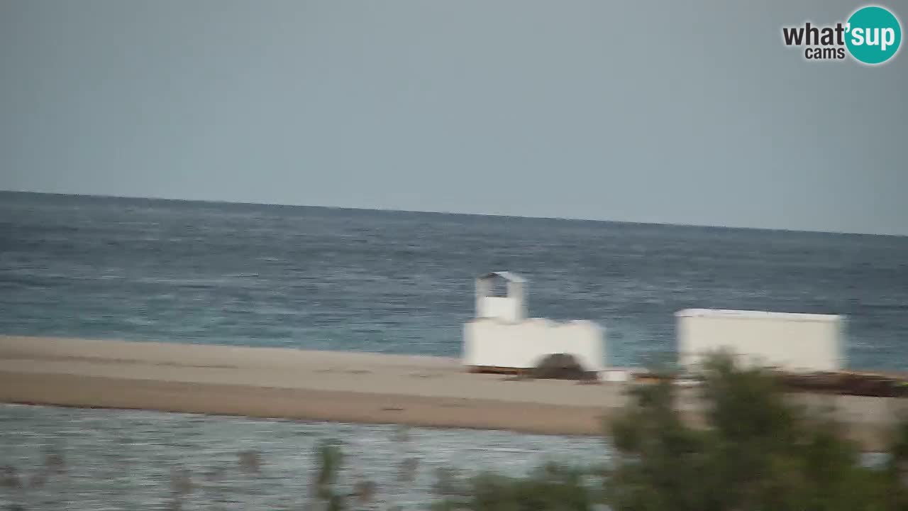 Webcam Chia – Spiaggia Su Giudeu in diretta