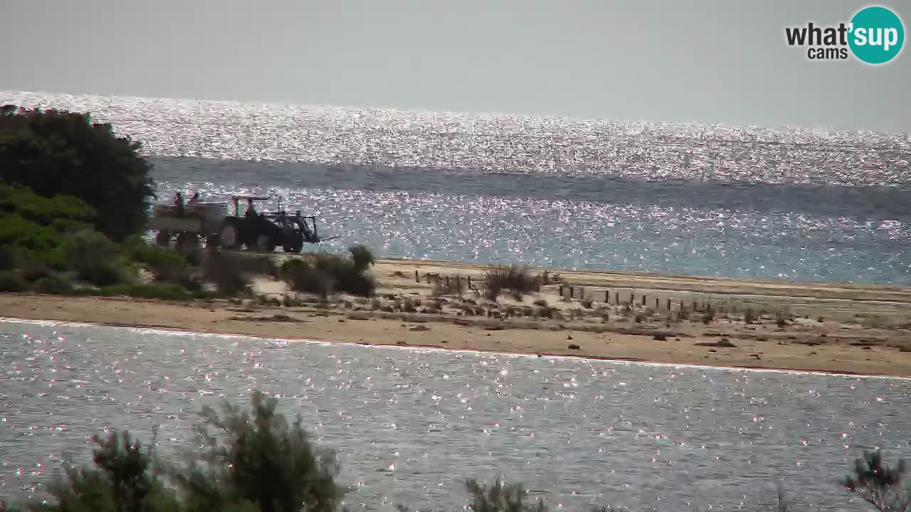 Webcam Chia – Vista en directo de la playa Su Giudeu