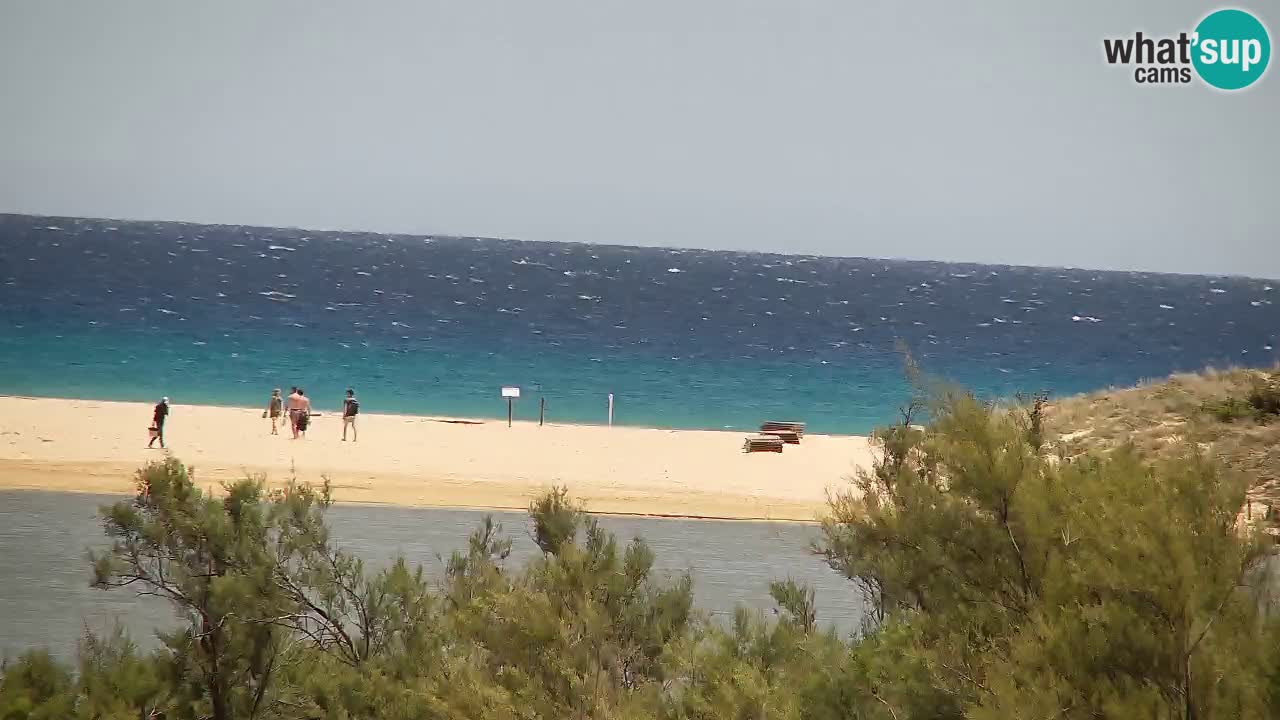 Spletna kamera Chia – Pogled v živo na plažo Su Giudeu