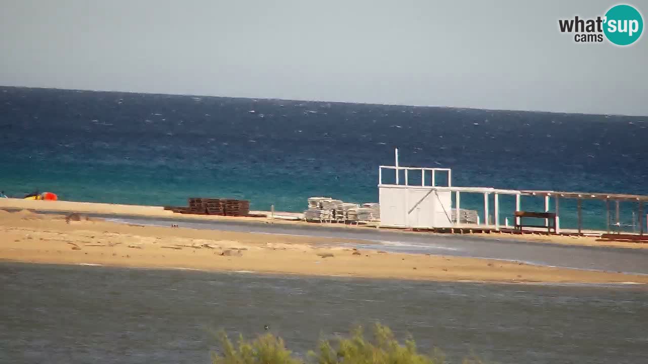 Spletna kamera Chia – Pogled v živo na plažo Su Giudeu