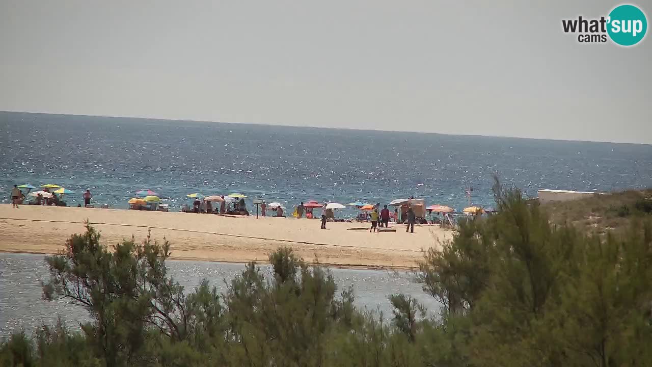 Webcam Chia – Spiaggia Su Giudeu in diretta