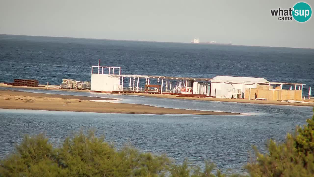 Webcam Chia – Vista en directo de la playa Su Giudeu