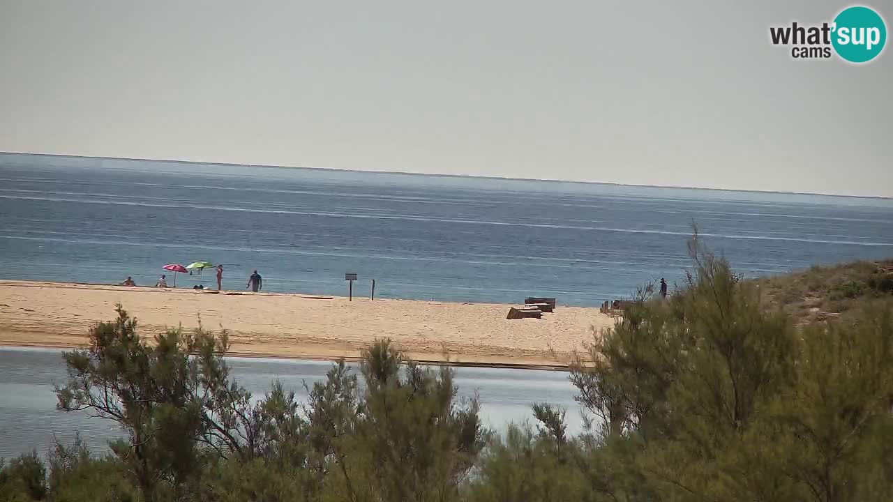 Webcam Chia – Vista en directo de la playa Su Giudeu