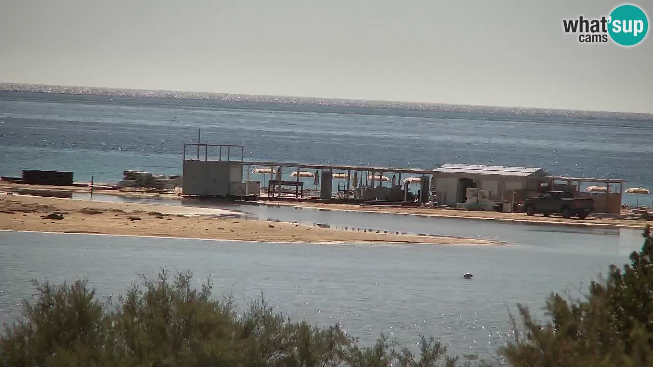 Webcam Chia – Vue en direct de la plage Su Giudeu