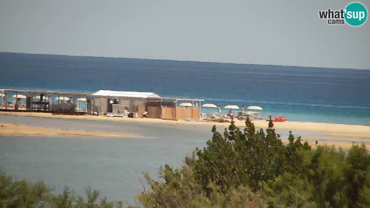Webcam Chia – Vista en directo de la playa Su Giudeu