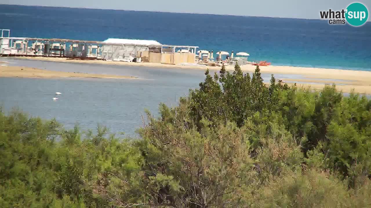 Webcam Chia – Spiaggia Su Giudeu in diretta