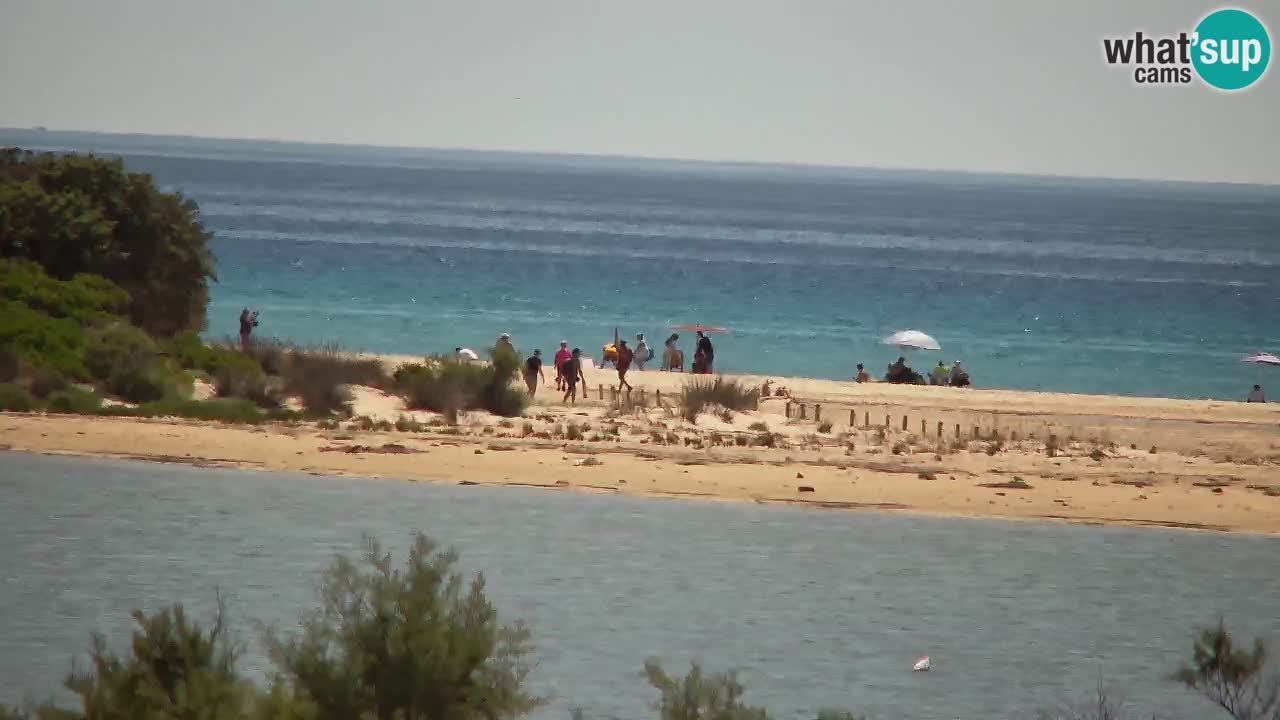 Webcam Chia – Spiaggia Su Giudeu in diretta