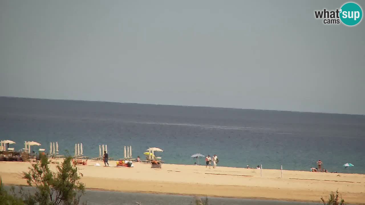 Webcam Chia – Liveblick auf den Strand Su Giudeu